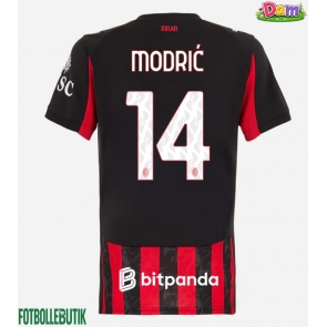 AC Milan Luka Modric #14 Hemmatröja Kvinnor 2025-26 Kortärmad